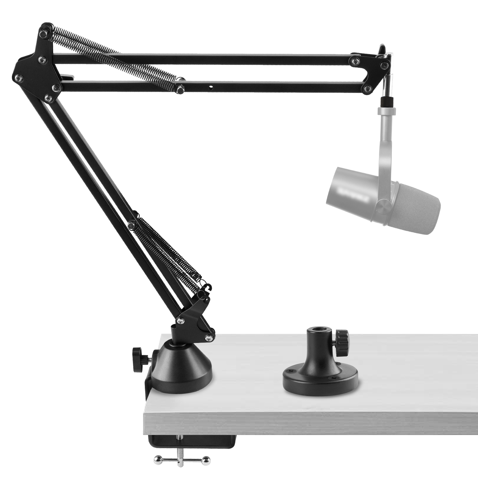 Shure Mic Mv7 - Geekria-Brazo de micrófono para Creator, adaptador