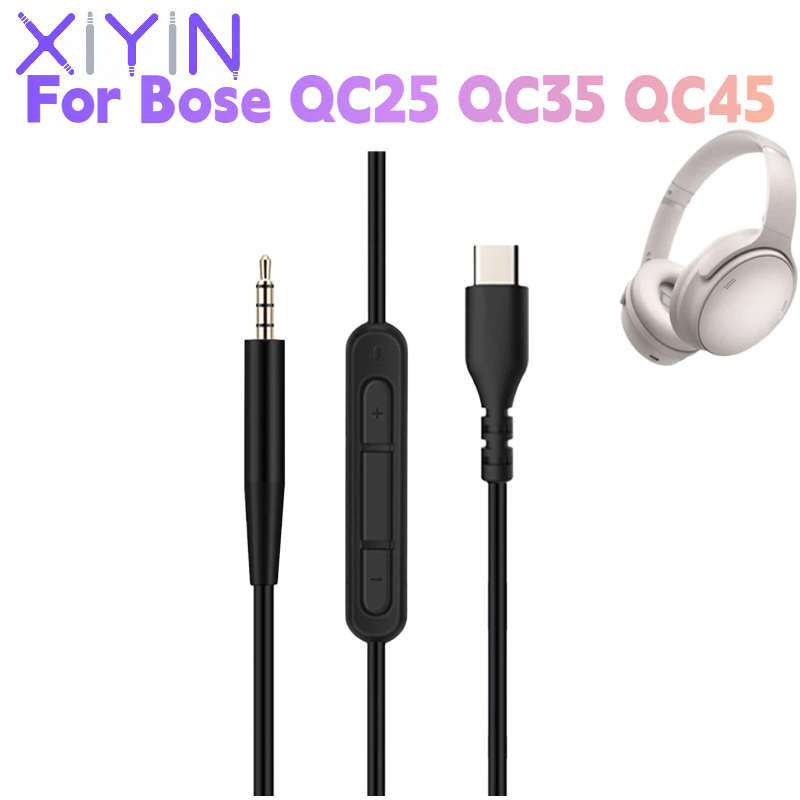 Bose Headphone Qc45 - Cable de audio de repuesto de