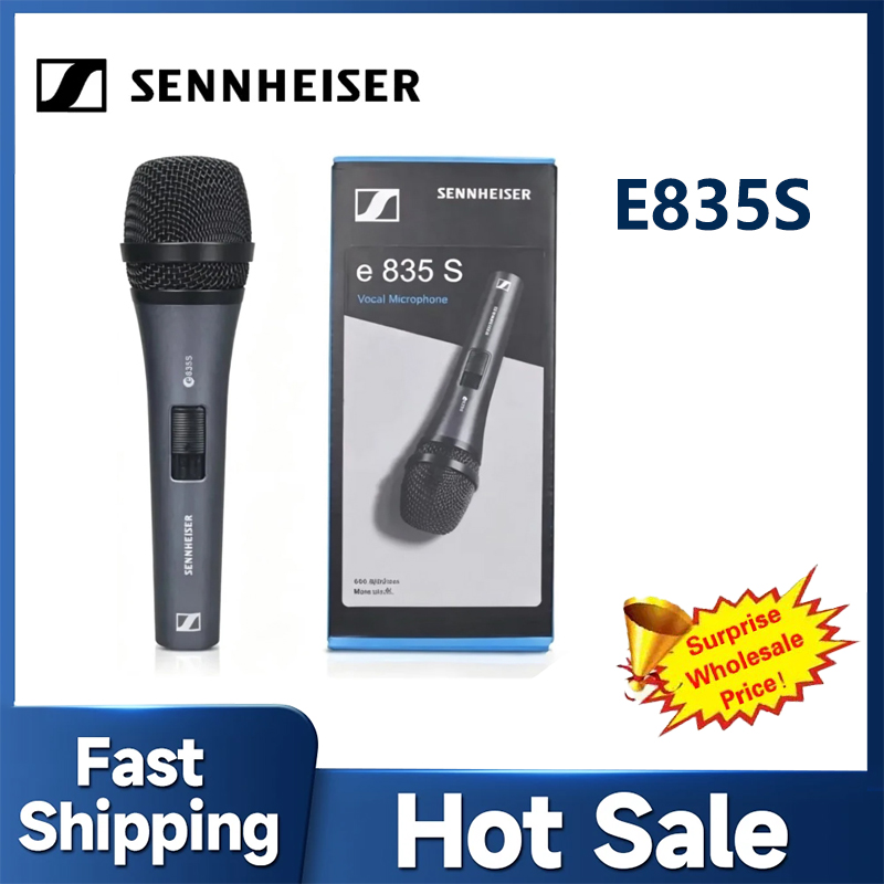 Shure Mic Sm58 - Micrófono Vocal Dinámico Cardioide Sennheiser E835S,