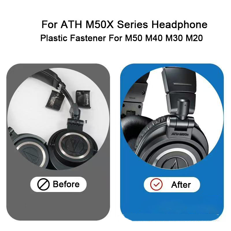 Audio Technica Headphone Ath-M20X - Un nuevo sujetador de plástico para