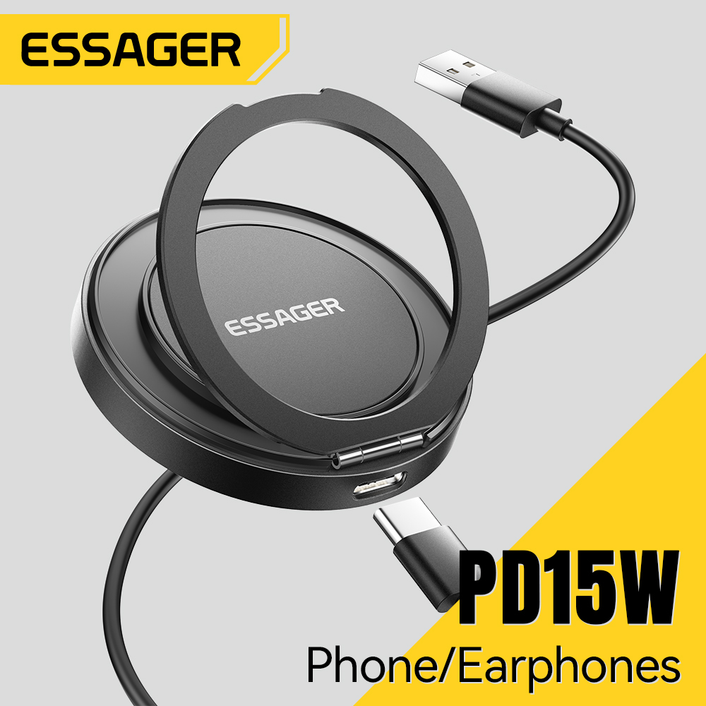 Essager-cargador inalámbrico m - Usb C Earphone reseña y precio