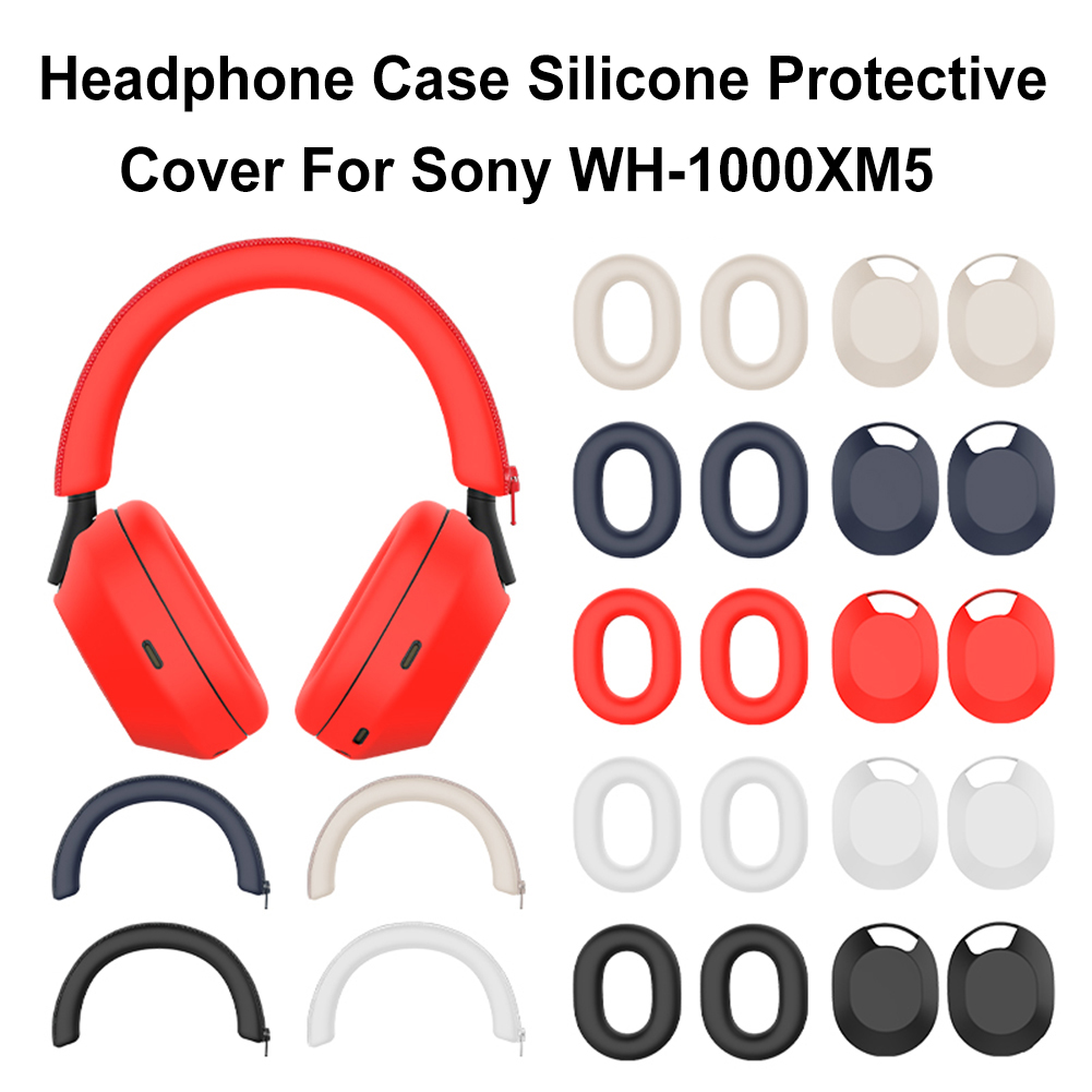 Funda de silicona para auricul - Sony Headphone Wh-1000Xm5 reseña y precio