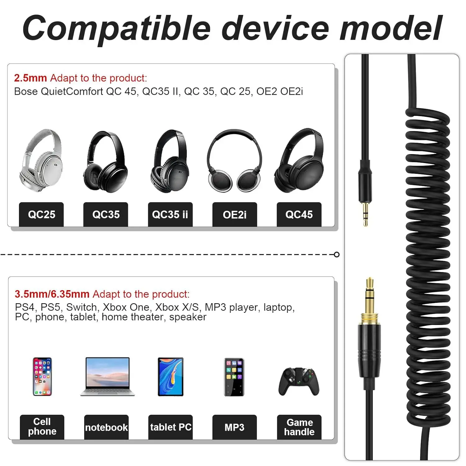 Para BOSE QuietComfort 25 QC35 - Bose Headphone Qc45 reseña y precio
