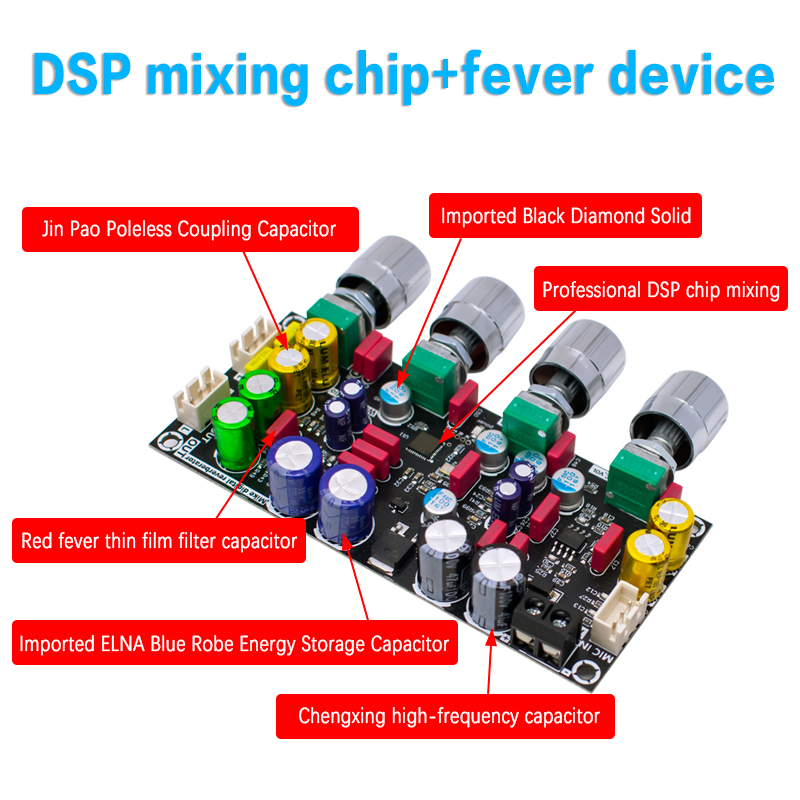 LIZAO DC 8-26V Placa de Reverb - Shure Mic Sm58 reseña y precio