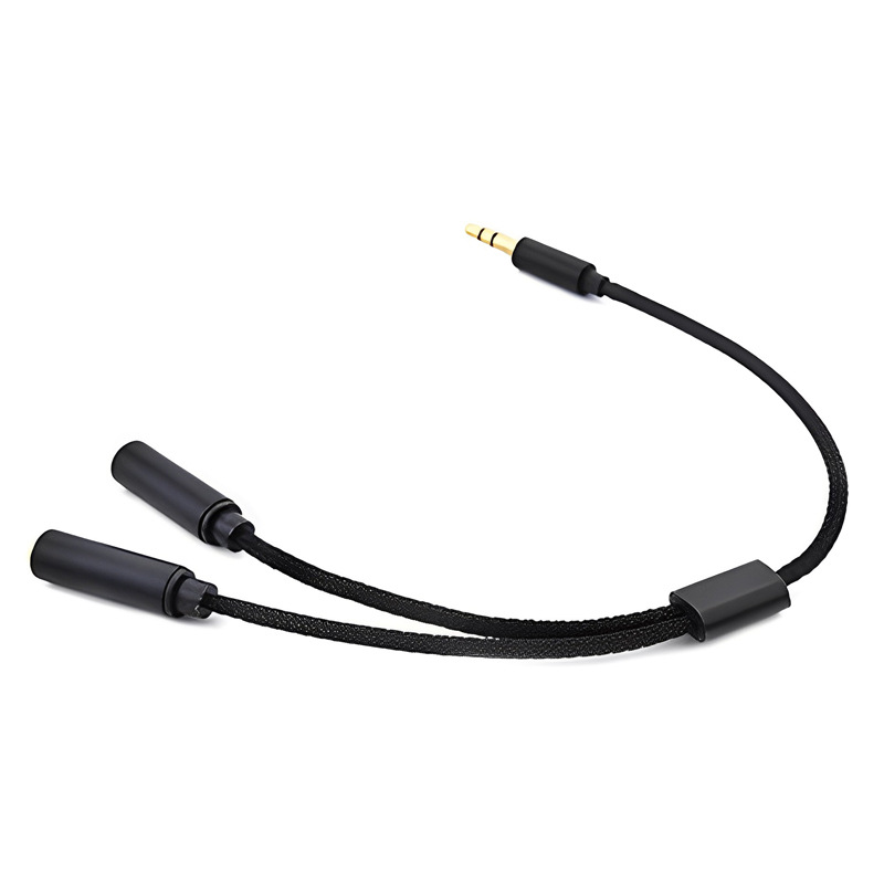 Divisor de Audio de 3,5mm Y Ja - Audio Splitter Y reseña y precio