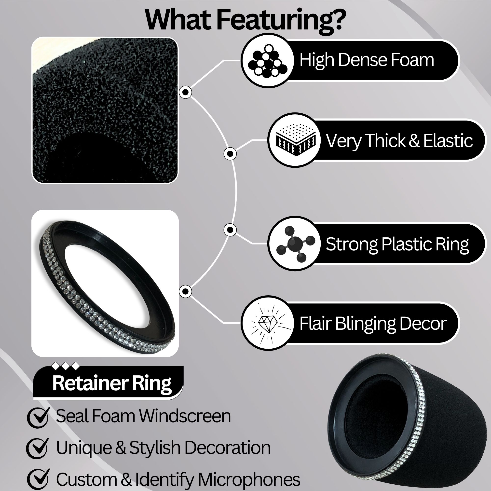 Filtro Pop Shining MV7 para Mi - Shure Mic Mv7 reseña y precio